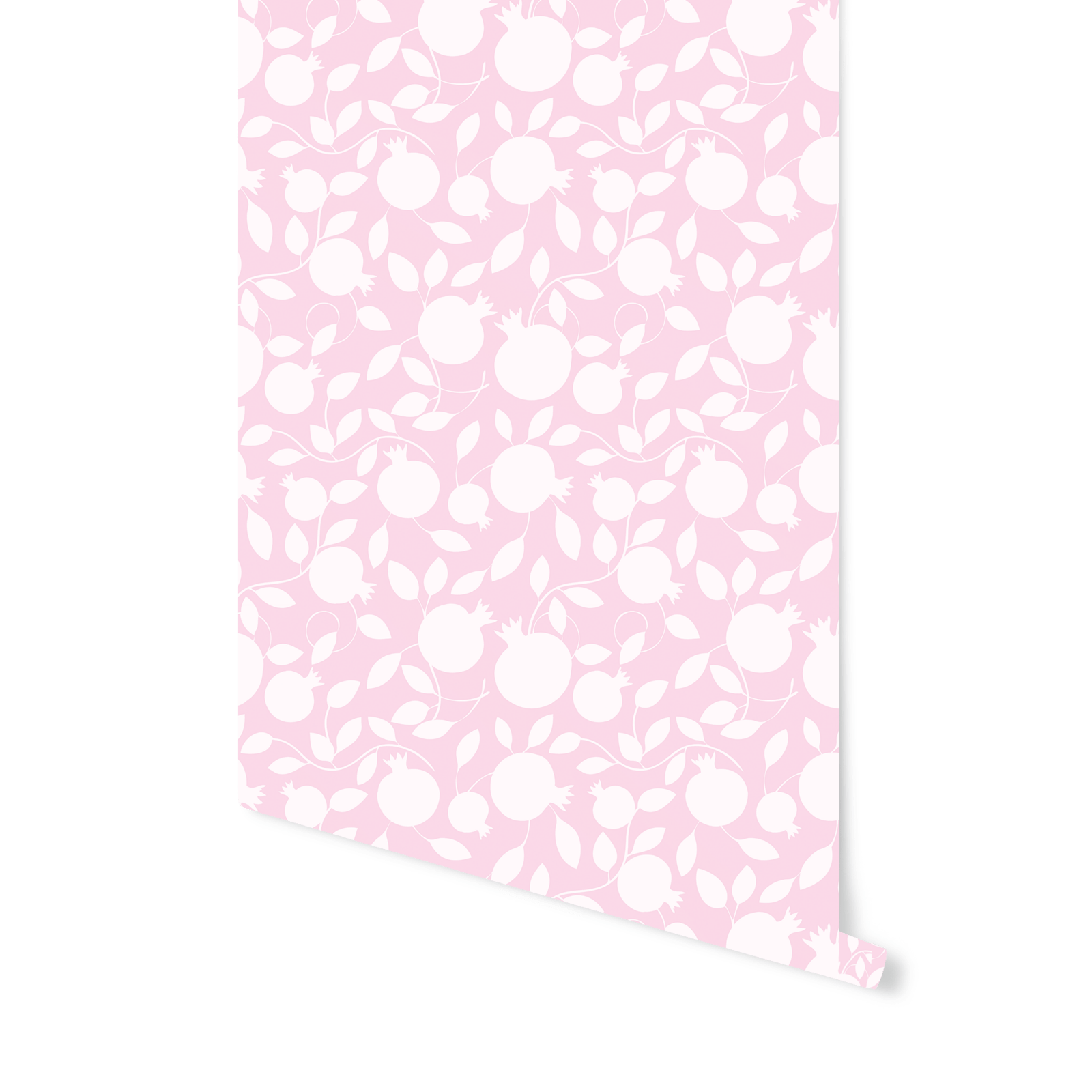 Pomegranate Pink eco wallpaper