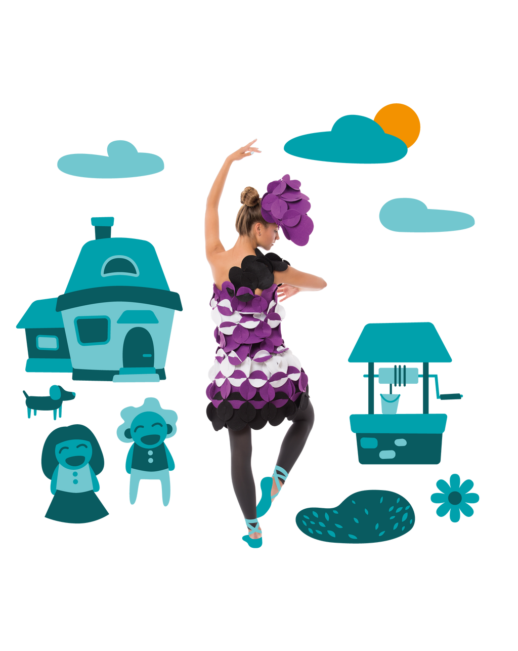 Costume Puzzle - Aurora the Creative Ballerina