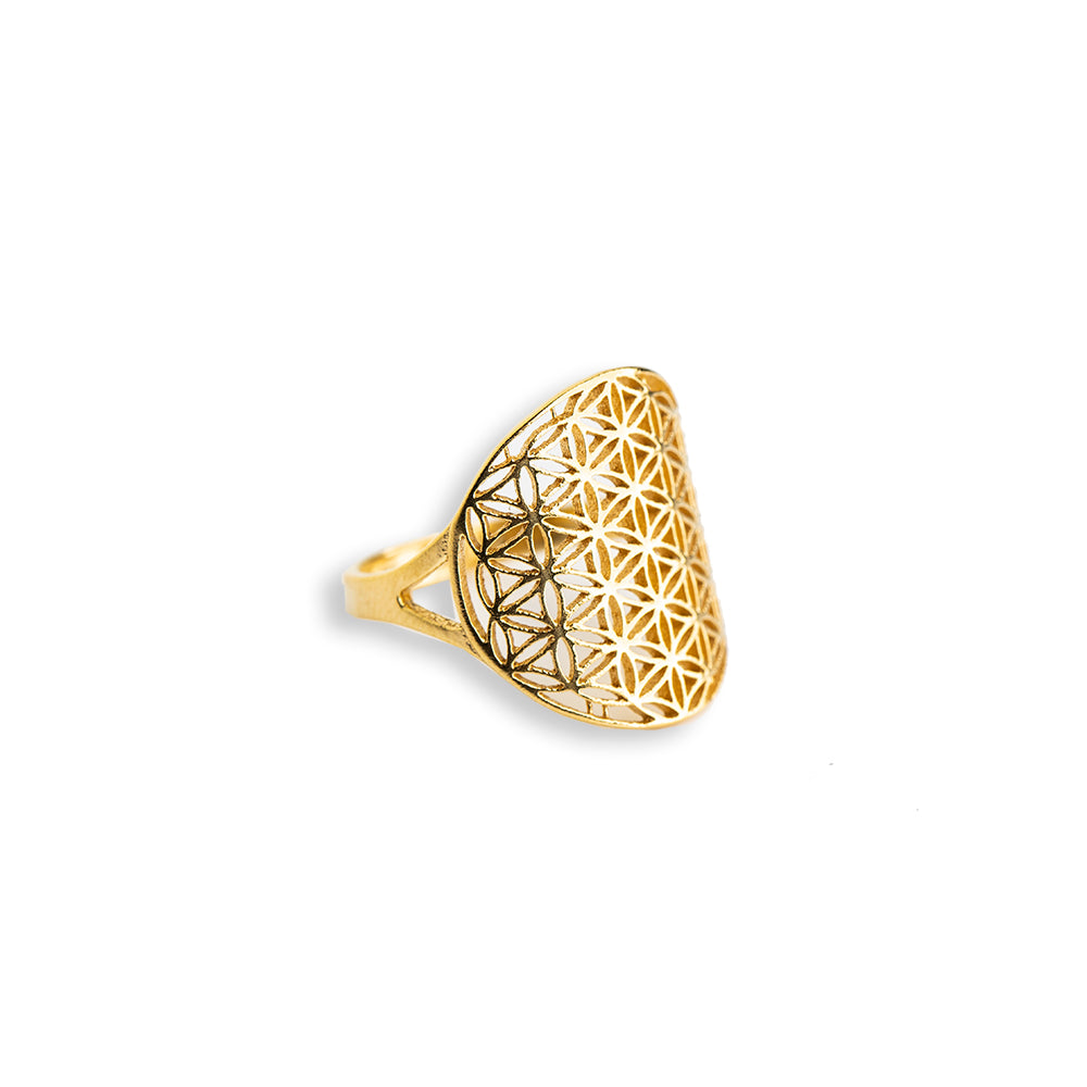 Flower Of Life Ring