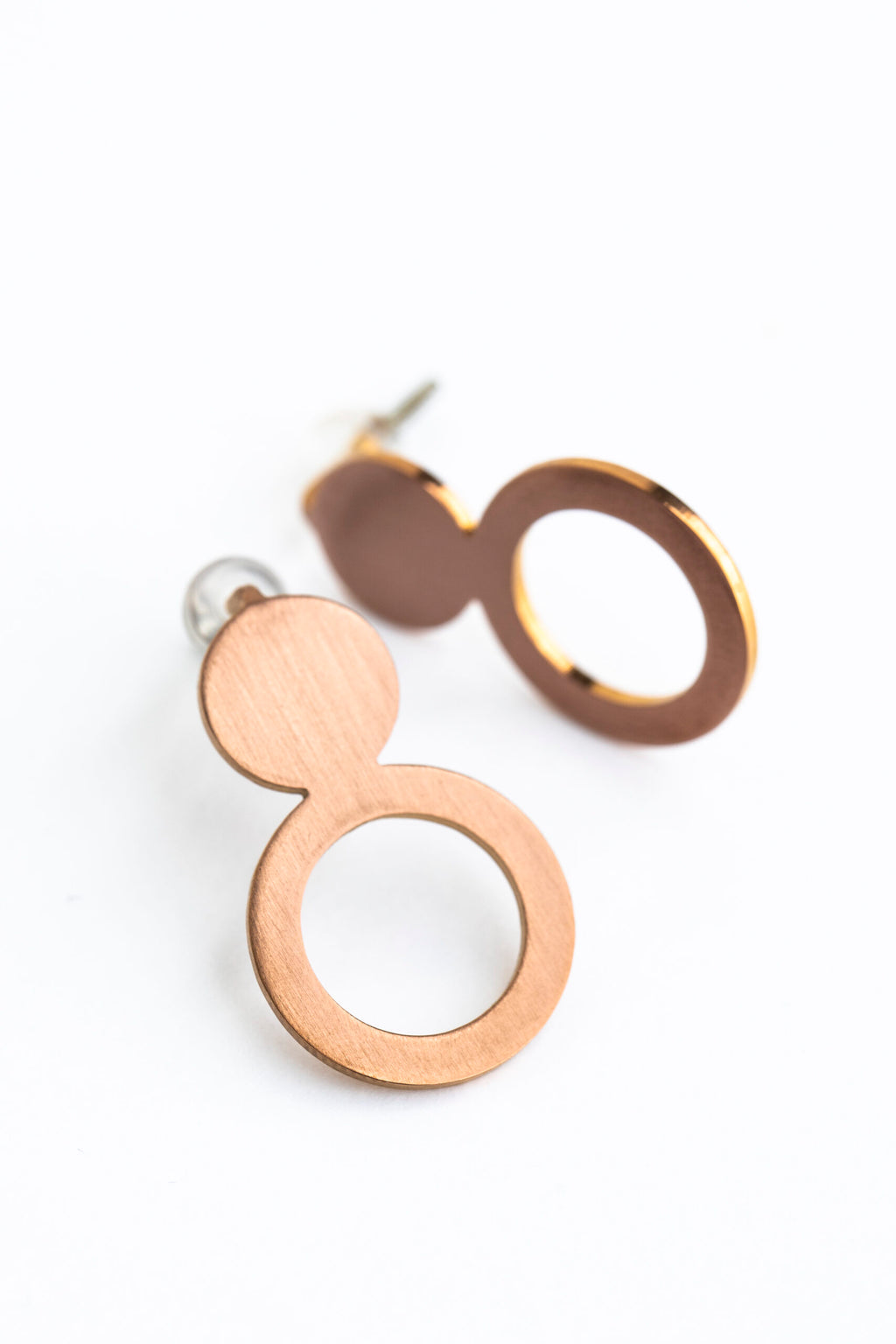 Earrings Arc - Rose Gold