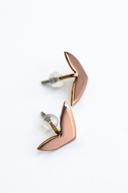 Earrings Vola - Rose Gold