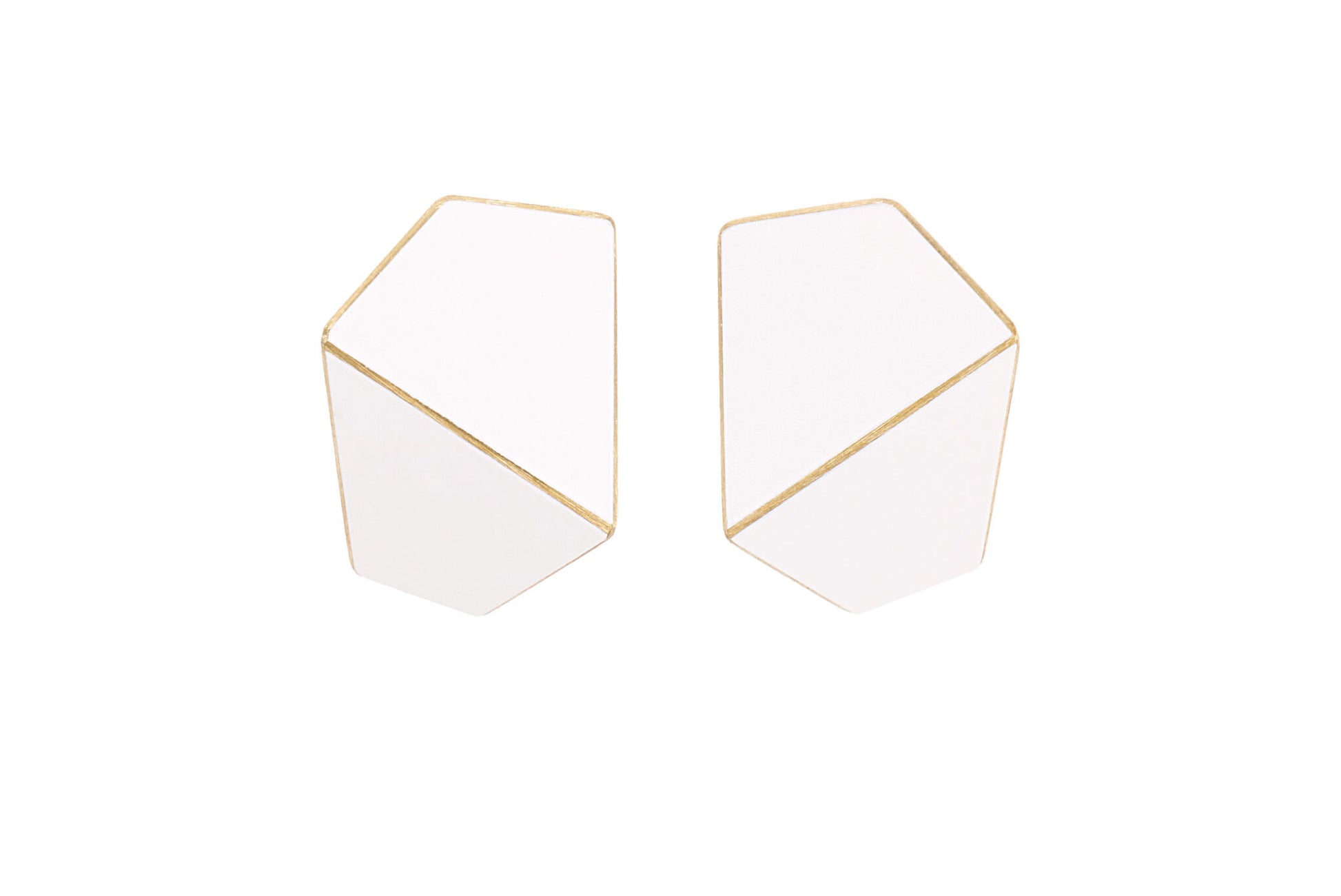 Folded Wide Earrings