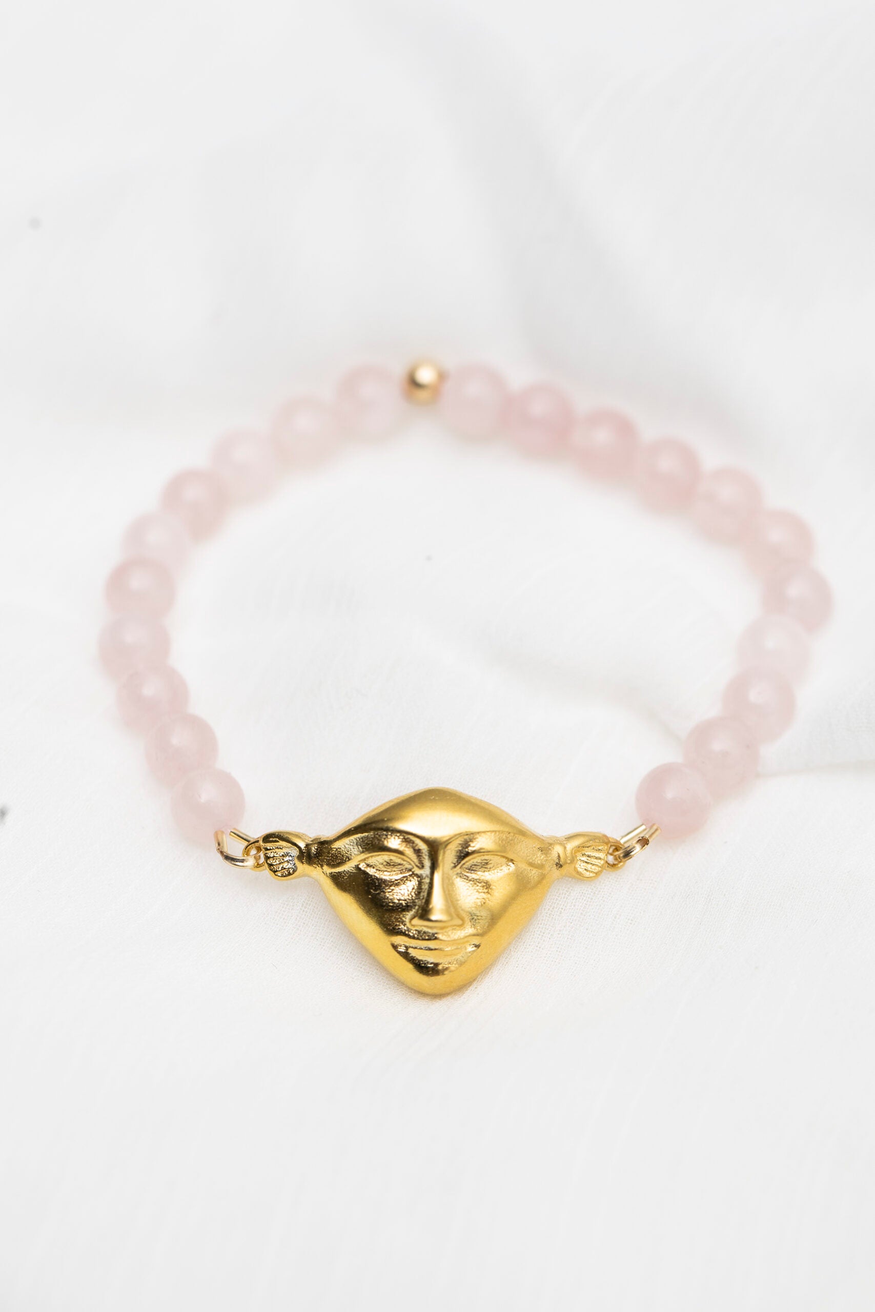 Hathor Harmony Bracelet - Rose quartz