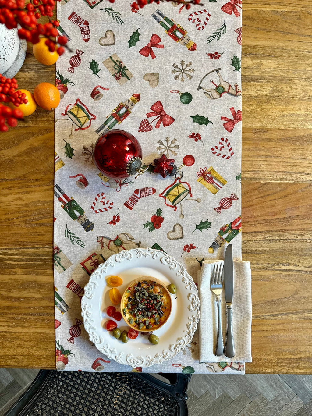 Christmas Story Table Runner