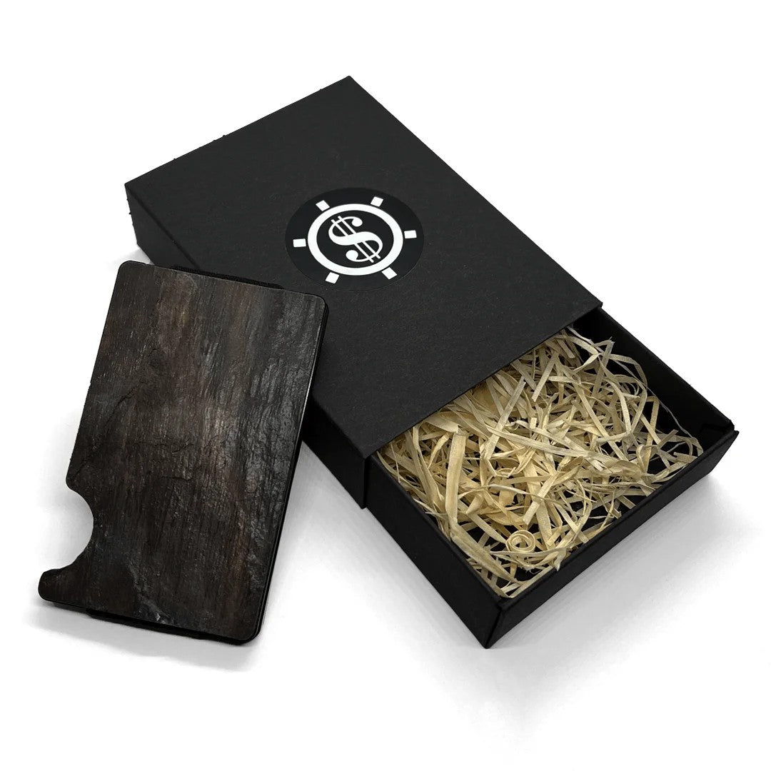 Black Coal - Card Holder with RFID Blocking