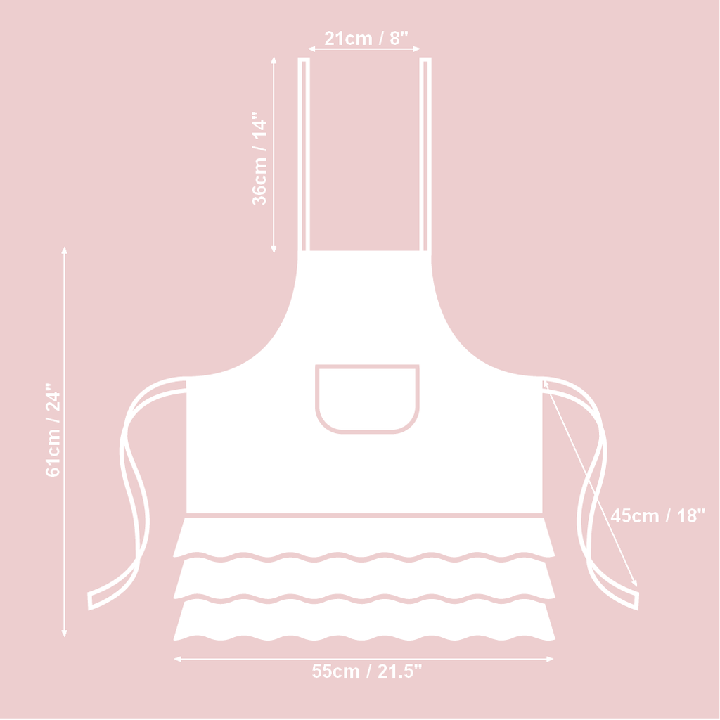 Kids Apron - Winter Forest