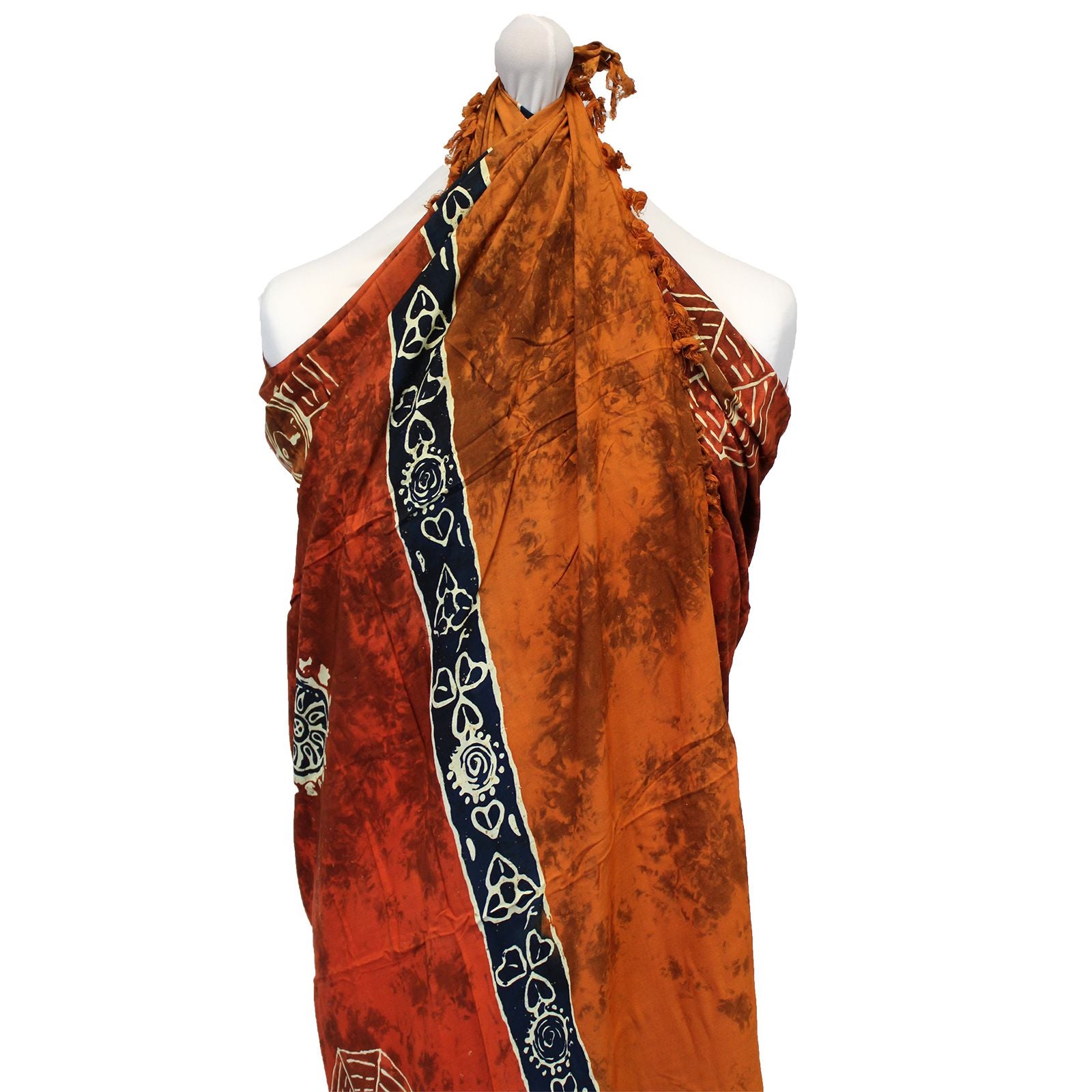 1x Bali Celtic Sarong - Yin & Yang (4 blandade färger)