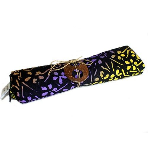 Bali Blocktryck Sarong - Vackra kronblad (4 blandade färger)