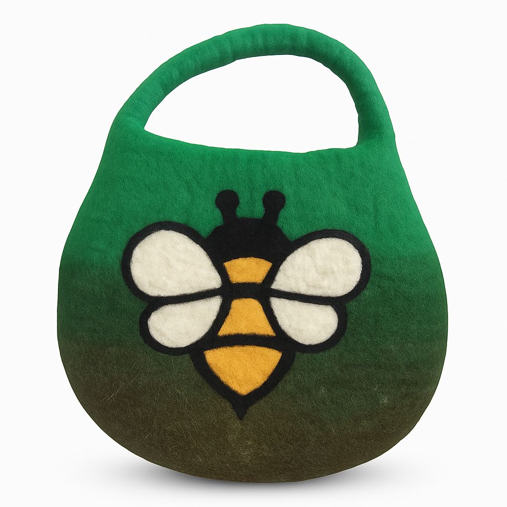 Tovad väska Bee Bag - Garden Greens