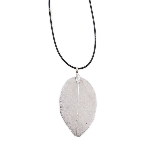 Halsband - Bravery Leaf - Silver