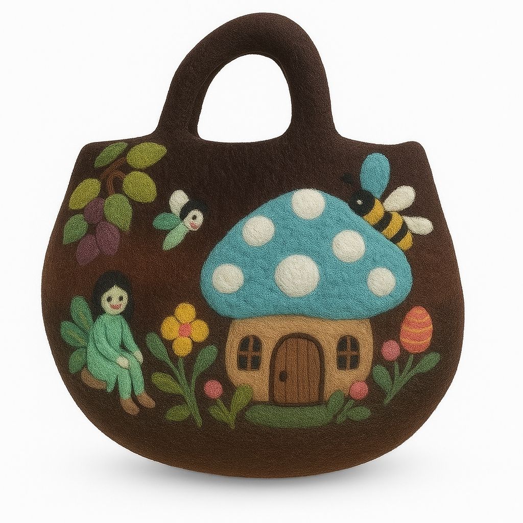Fairy Garden Tovad väska - 35x27cm