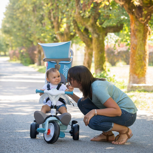 Baby Balade Plus Tricycle - Blue - Organic LifestyleBaby Balade Plus Tricycle - BlueBaby Balade Plus Tricycle - BlueSmobyOrganic Lifestyle3032167414007