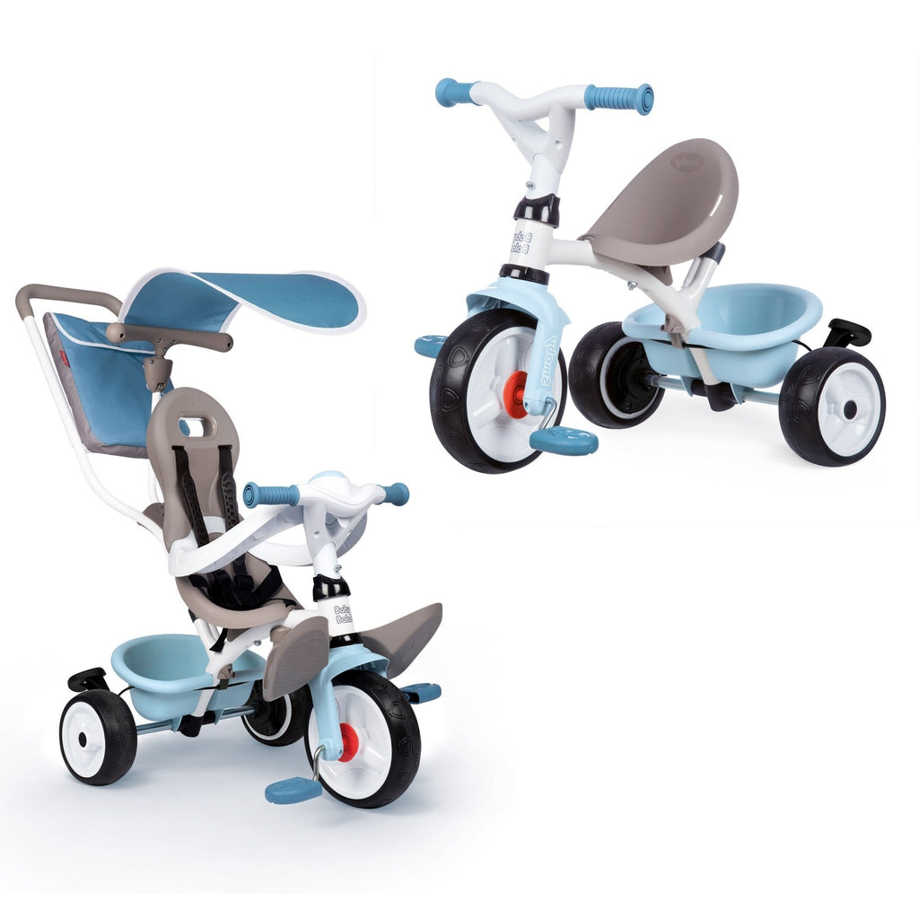Baby Balade Plus Tricycle - Blue - Organic LifestyleBaby Balade Plus Tricycle - BlueBaby Balade Plus Tricycle - BlueSmobyOrganic Lifestyle3032167414007