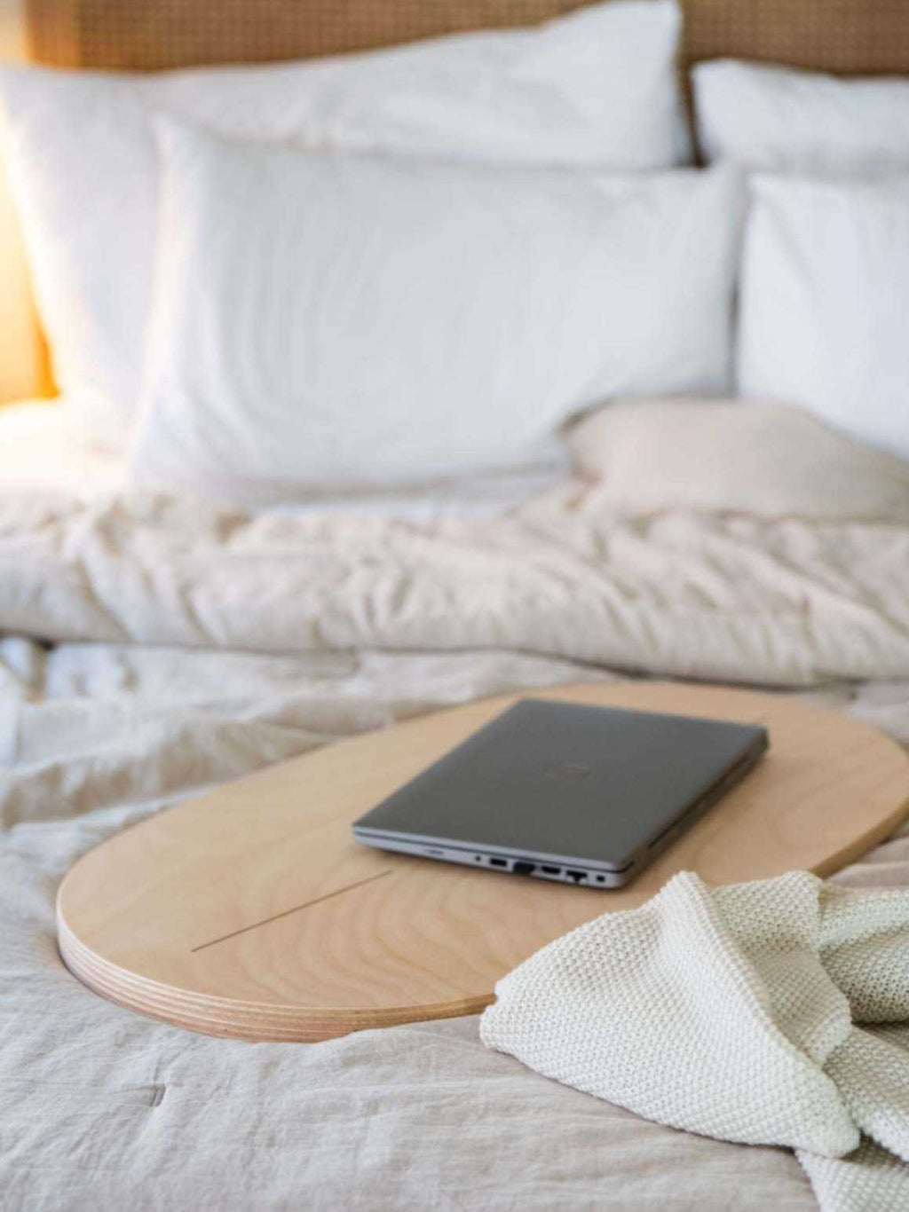 Round Balance Board With Exercise Roll - No Logo