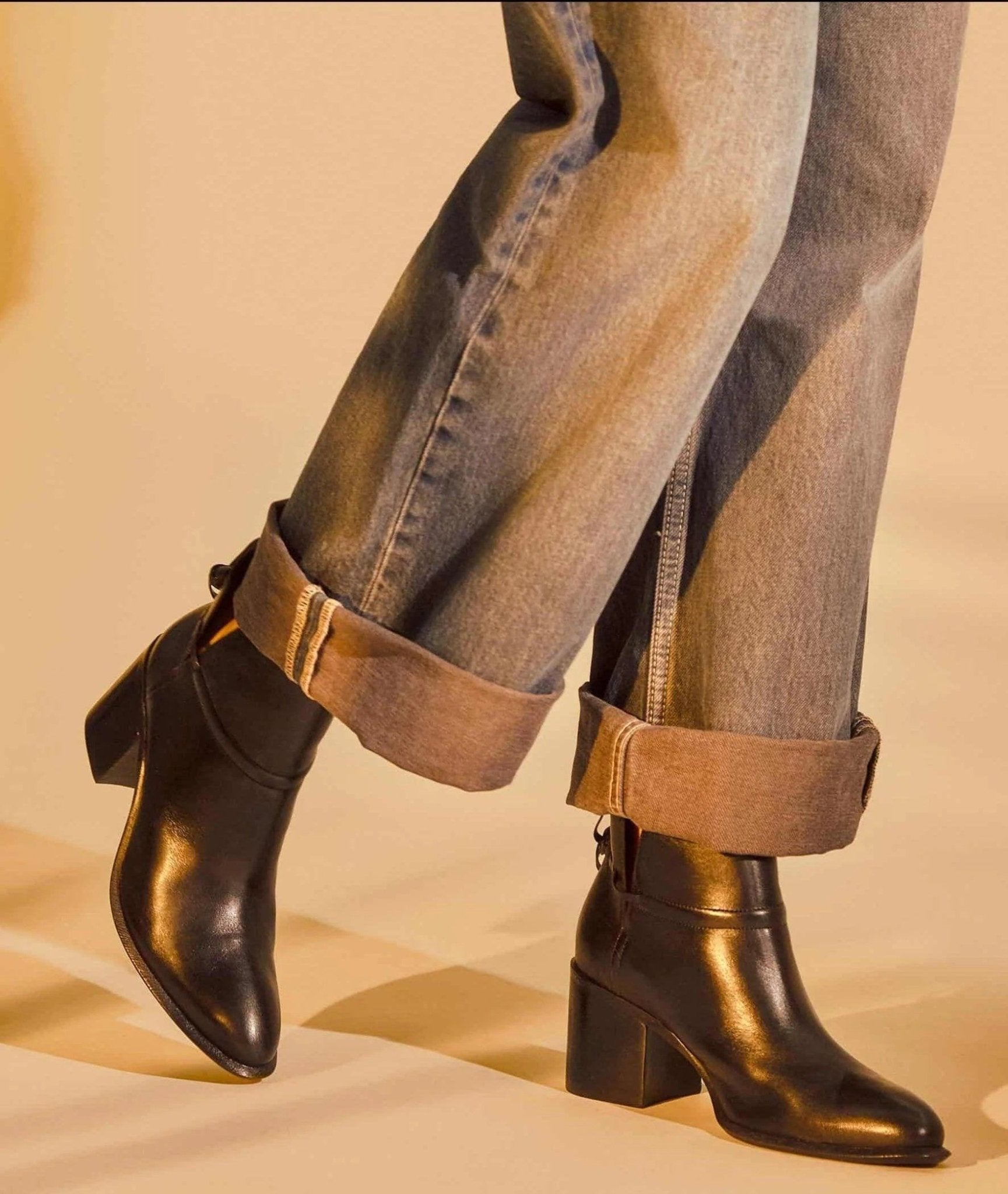 Black Leather Ankle Boots Attalea – Women’s Block Heel Booties - Organic LifestyleBlack Leather Ankle Boots Attalea – Women’s Block Heel BootiesBlack Leather Ankle Boots Attalea – Women’s Block Heel BootiesMangará AtelierOrganic Lifestyle13EFA1VBL3737