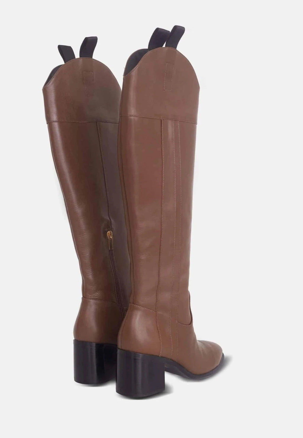 Brown Calf Leather Knee - High Boots – Women’s Block Heel Riding Boots - Organic LifestyleBrown Calf Leather Knee - High Boots – Women’s Block Heel Riding BootsBrown Calf Leather Knee - High Boots – Women’s Block Heel Riding BootsMangará AtelierOrganic Lifestyle137FA1VCA3737