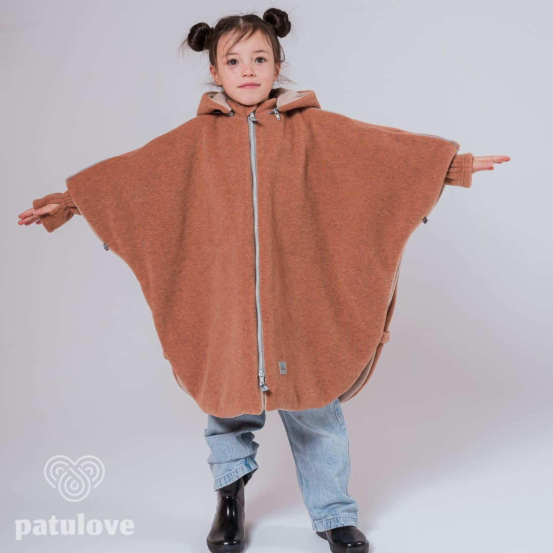 Car Poncho For Kids - Fox