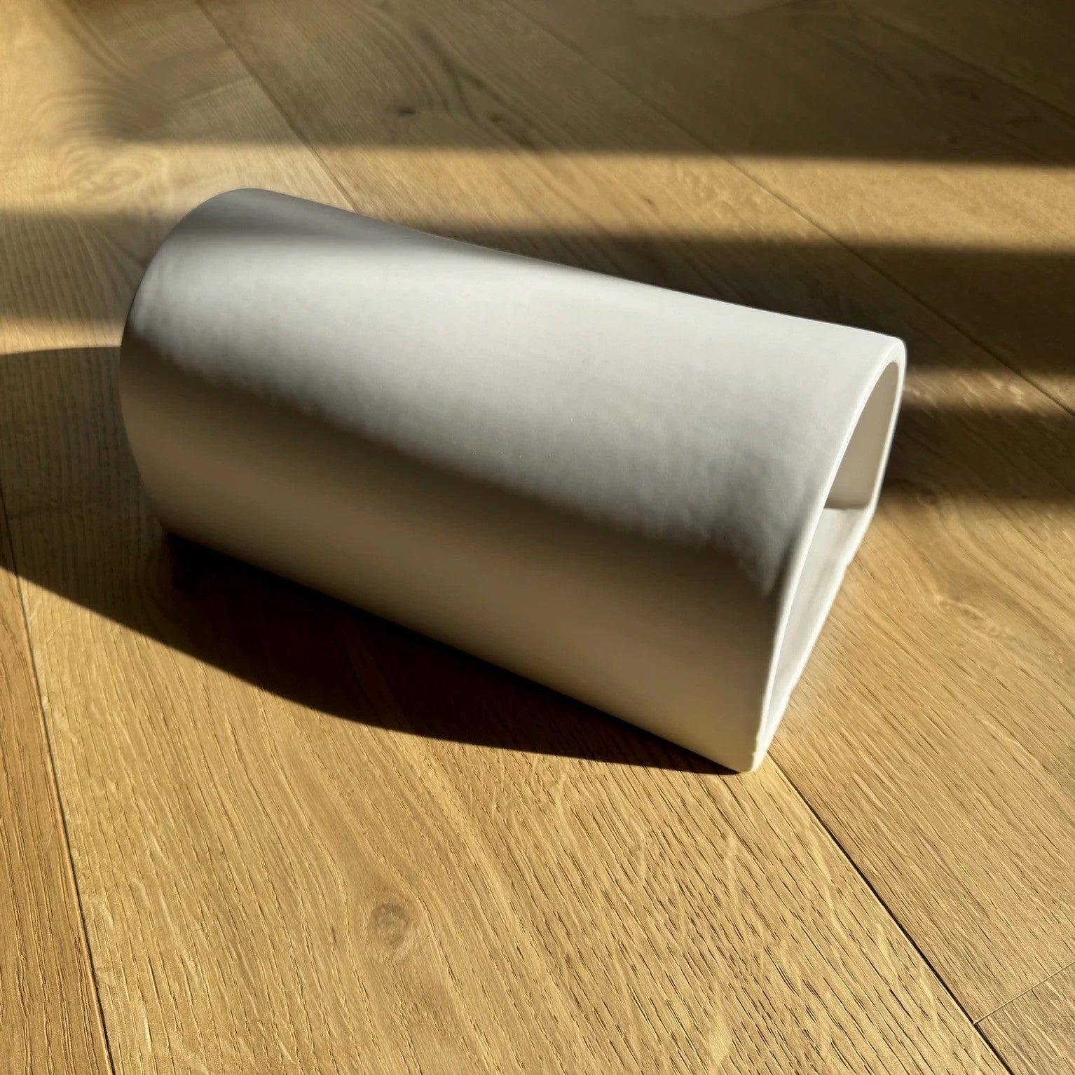 Ceramic wall light CURVE - Off White