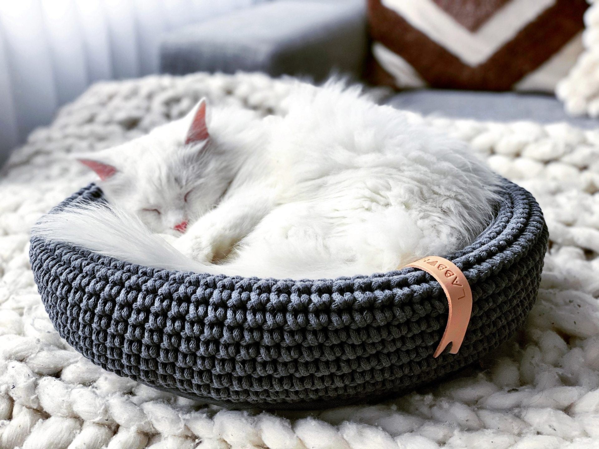 Coco Dog/Cat Bed - Anthracite - Organic LifestyleCoco Dog/Cat Bed - AnthraciteCoco Dog/Cat Bed - Anthracite LabbvennOrganic Lifestyle5907614620677