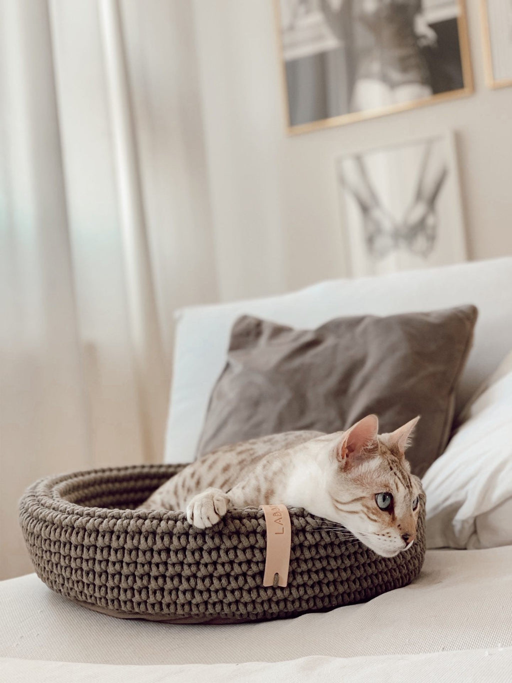 Coco Dog/Cat Bed - Light Brown - Organic LifestyleCoco Dog/Cat Bed - Light BrownCoco Dog/Cat Bed - Light Brown LabbvennOrganic Lifestyle5907614620660