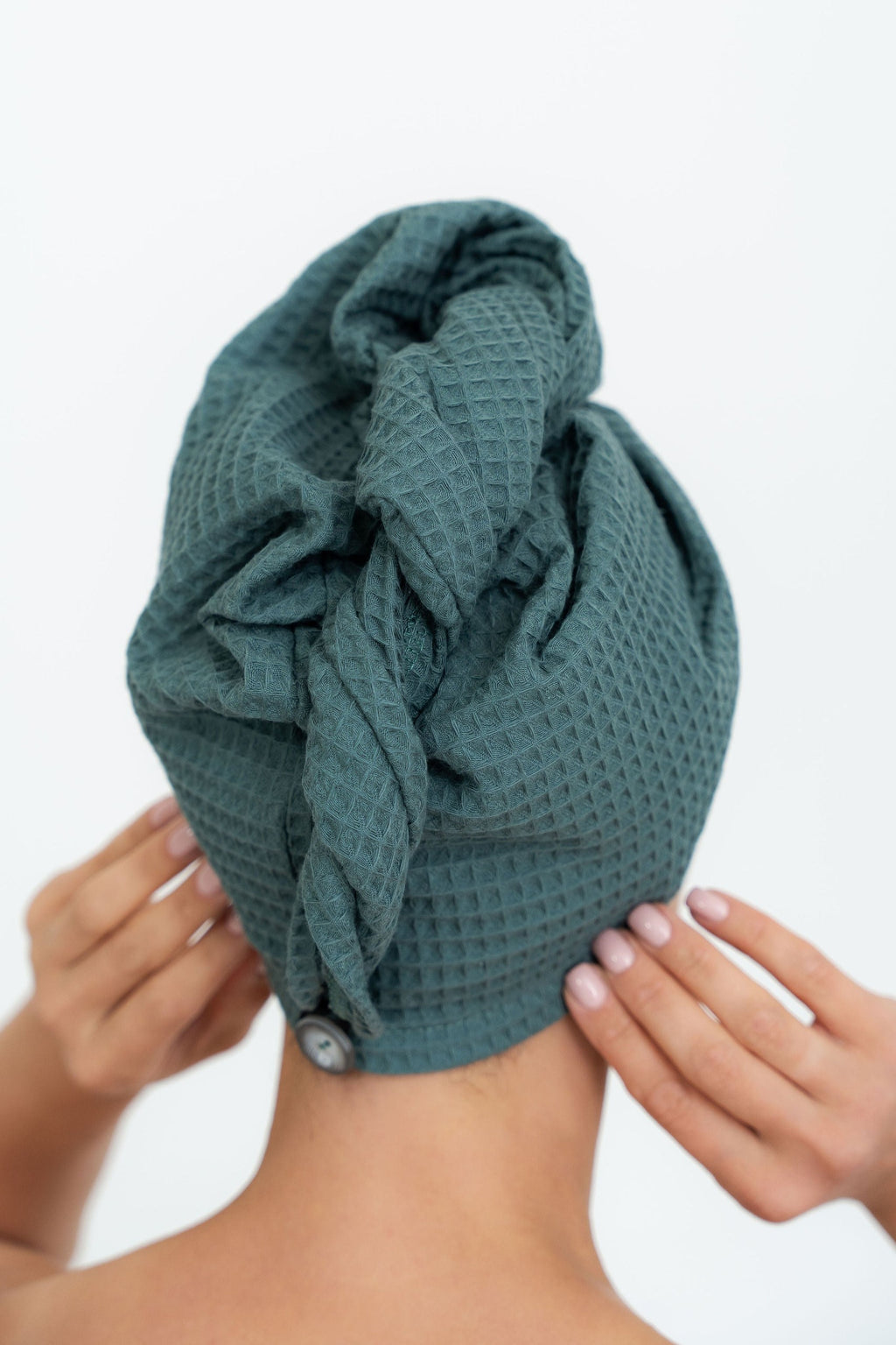 Cotton Waffle Hair Towel/Turban