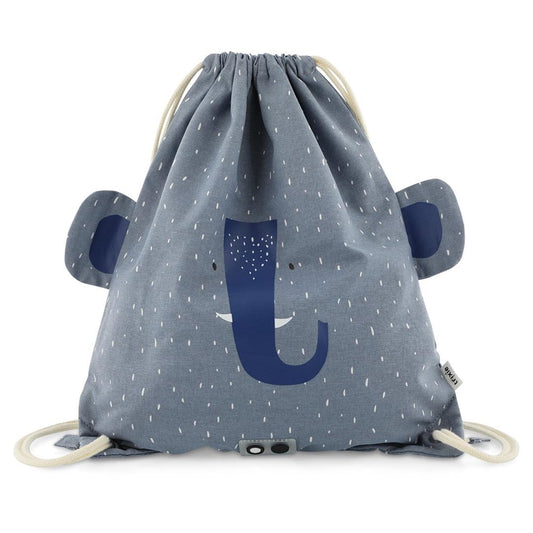 Drawstring Bag - Mrs. Elephant