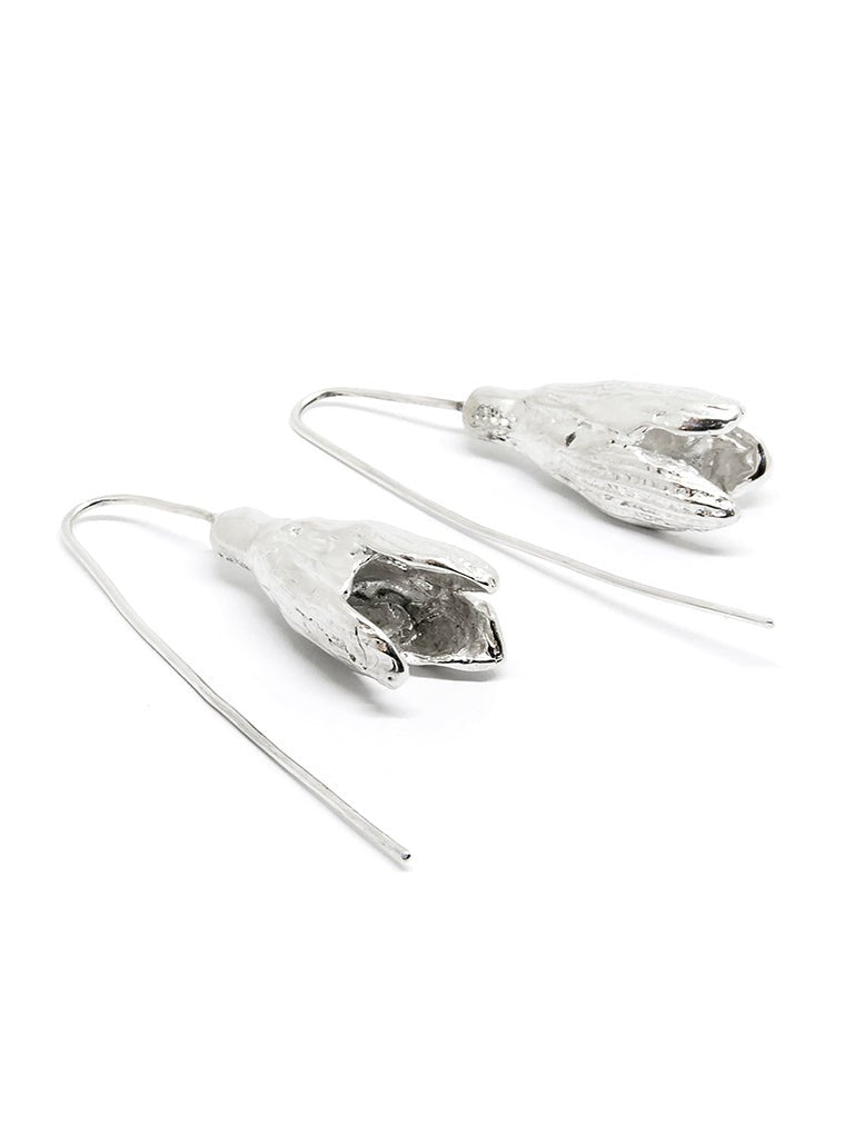 Earrings - SPRING Snowdrops with Hooks - Organic LifestyleEarrings - SPRING Snowdrops with HooksEarrings - SPRING Snowdrops with HooksAgnes Veski JewelleryOrganic Lifestylespring-lumikelluke-konksuga-korvarongad-agnesveski