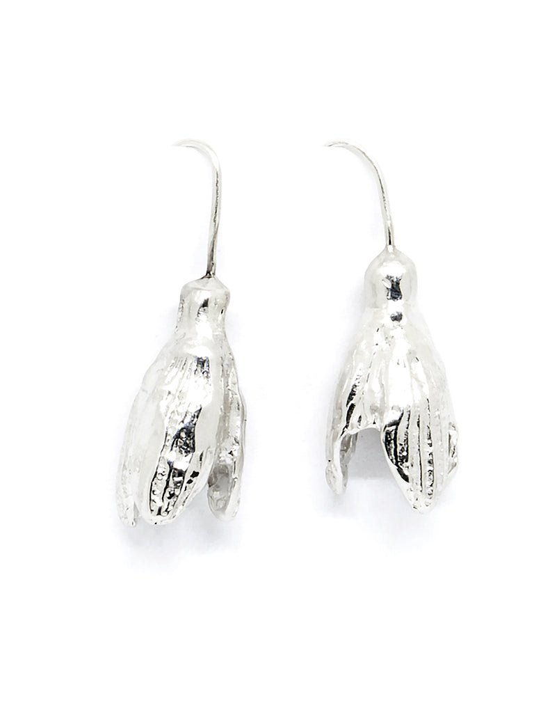 Earrings - SPRING Snowdrops with Hooks - Organic LifestyleEarrings - SPRING Snowdrops with HooksEarrings - SPRING Snowdrops with HooksAgnes Veski JewelleryOrganic Lifestylespring-lumikelluke-konksuga-korvarongad-agnesveski