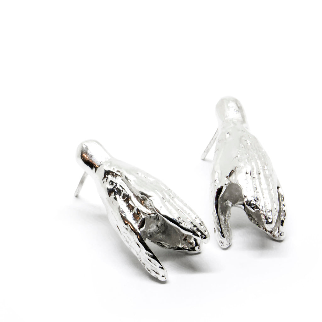 Earrings - SPRING Snowdrops - Organic LifestyleEarrings - SPRING SnowdropsEarrings - SPRING SnowdropsAgnes Veski JewelleryOrganic Lifestylespring-lumikelluke-korvarongad-agnesveski