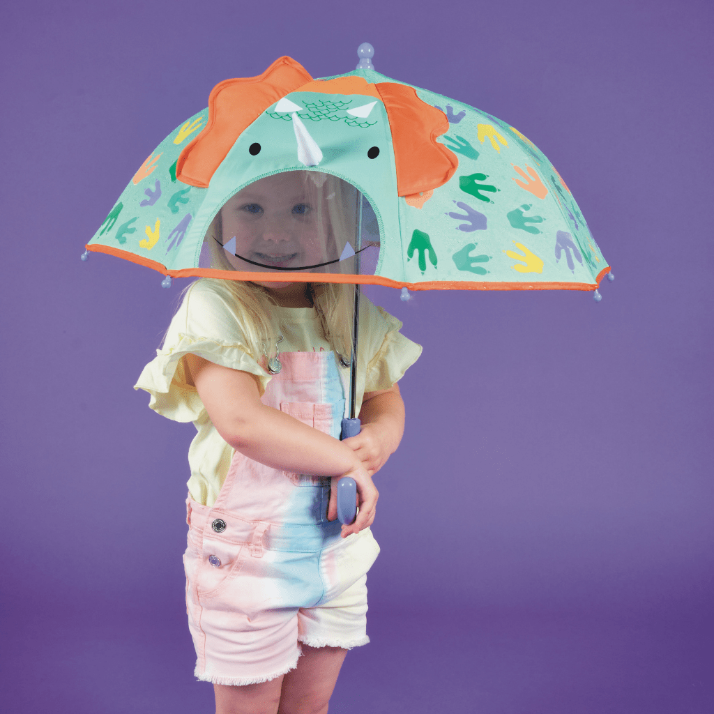 Färgskiftande 3D - paraply - Dinosaurie - Organic LifestyleFärgskiftande 3D - paraply - DinosaurieColor Changing 3D Umbrella - DinosaurFloss & RockOrganic Lifestyle5055166357395
