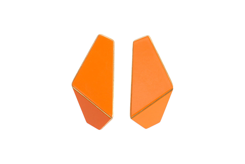 Folded Slim Earrings