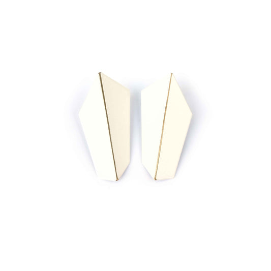Folded Vertical Earrings