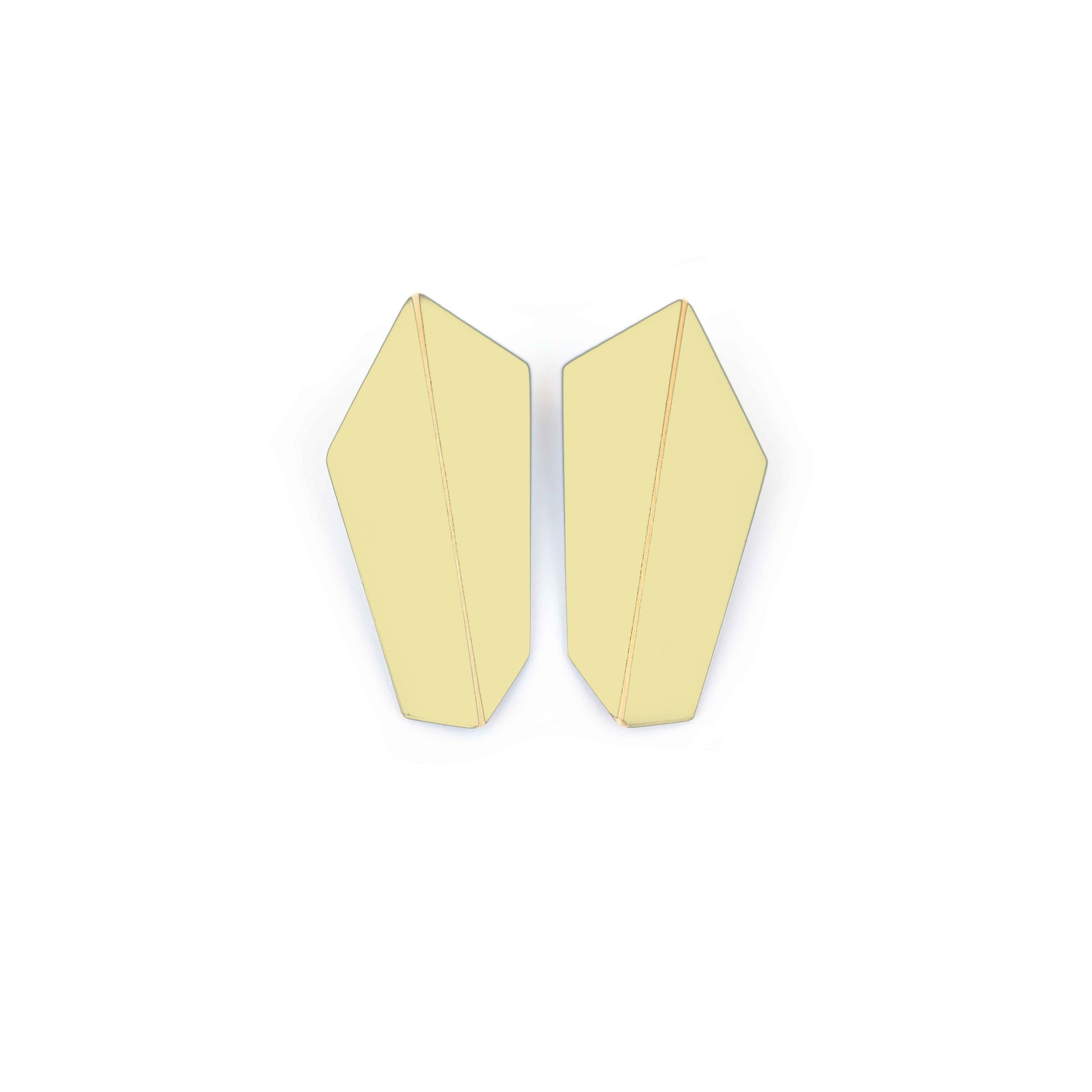Folded Vertical Earrings
