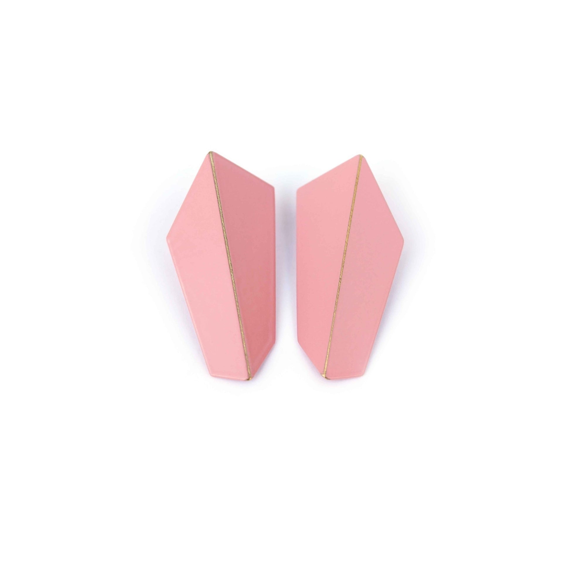 Folded Vertical Earrings