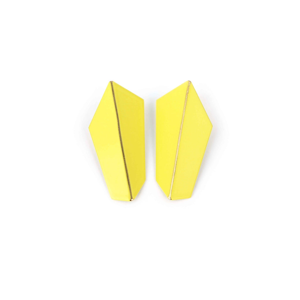 Folded Vertical Earrings