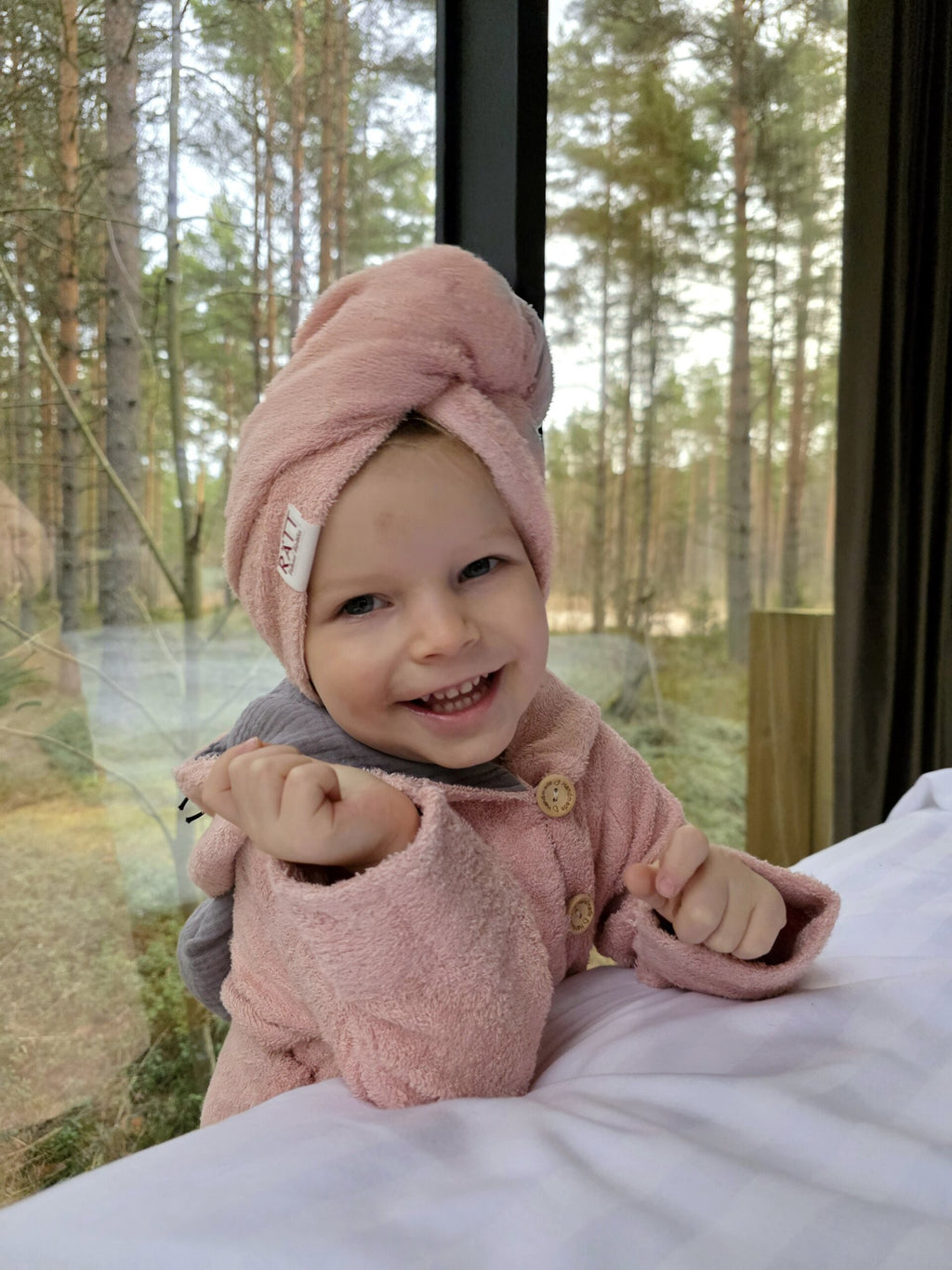 Hair Wrap for Women -  Bamboo Terry