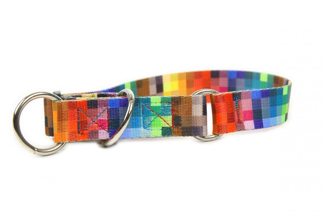 Half Chocke Collar - Pixels
