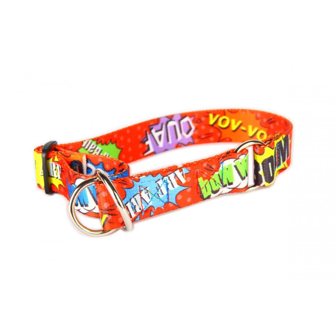 Half Chocke Collar - Red Graffiti