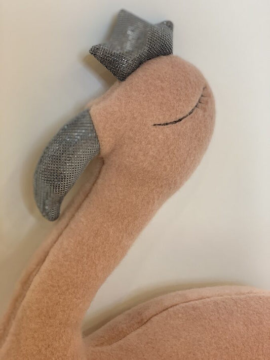 Handmade Pink Flamingo Soft Toy