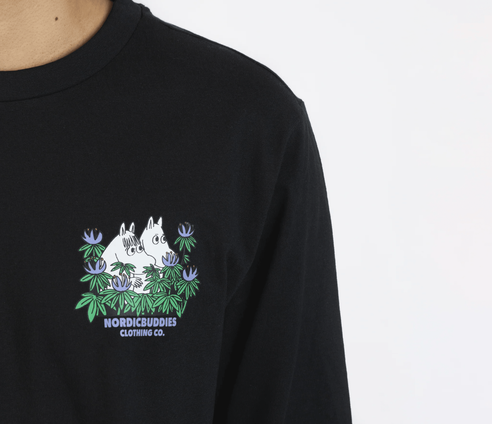 Hide and Seek Longsleeve Shirt With Cuffrib Unisex - Black - Organic LifestyleHide and Seek Longsleeve Shirt With Cuffrib Unisex - BlackHide and Seek Longsleeve Shirt With Cuffrib Unisex - BlackMoomin by NordicBuddiesOrganic LifestyleMOOMIN54C-XXLXXL
