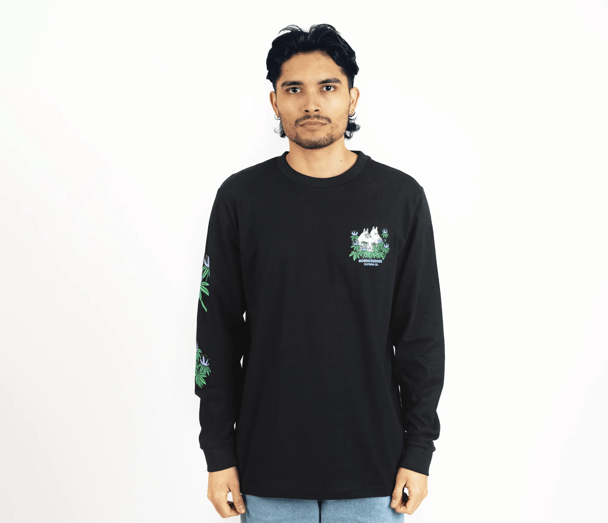 Hide and Seek Longsleeve Shirt With Cuffrib Unisex - Black - Organic LifestyleHide and Seek Longsleeve Shirt With Cuffrib Unisex - BlackHide and Seek Longsleeve Shirt With Cuffrib Unisex - BlackMoomin by NordicBuddiesOrganic LifestyleMOOMIN54C-XXLXXL