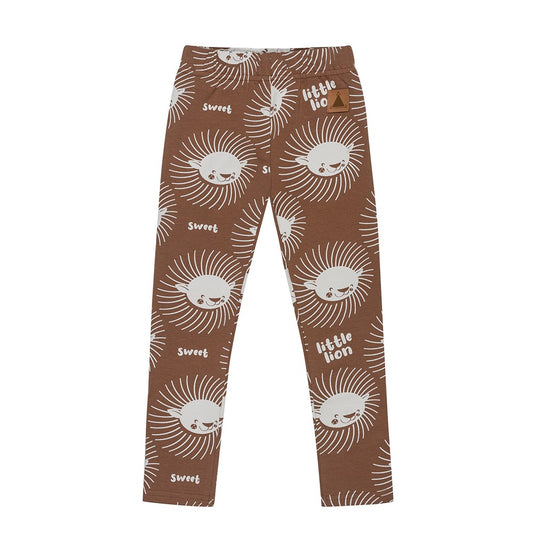 Kids Leggings - Cinnamon Lions