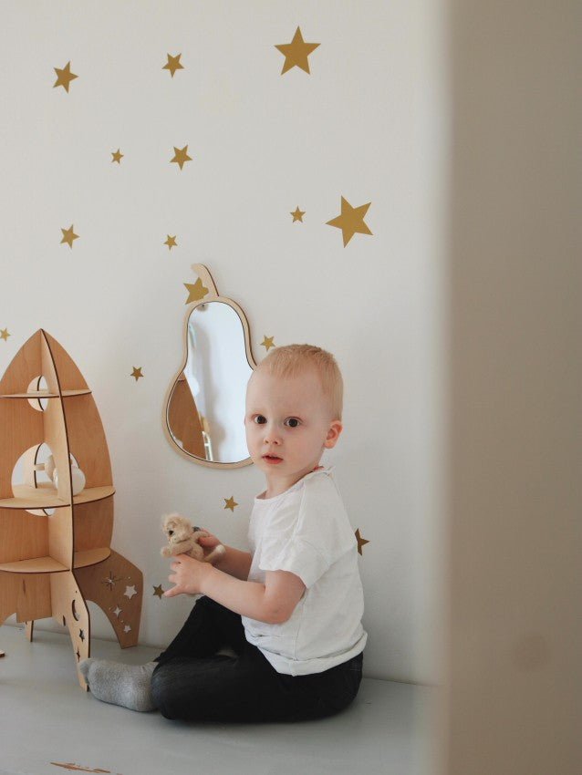 Kids Room Pear Mirror – Child - Friendly Acrylic & Wood - Organic LifestyleKids Room Pear Mirror – Child - Friendly Acrylic & WoodKids Room Pear Mirror – Child - Friendly Acrylic & WoodCut It NowOrganic Lifestyle5906228069506