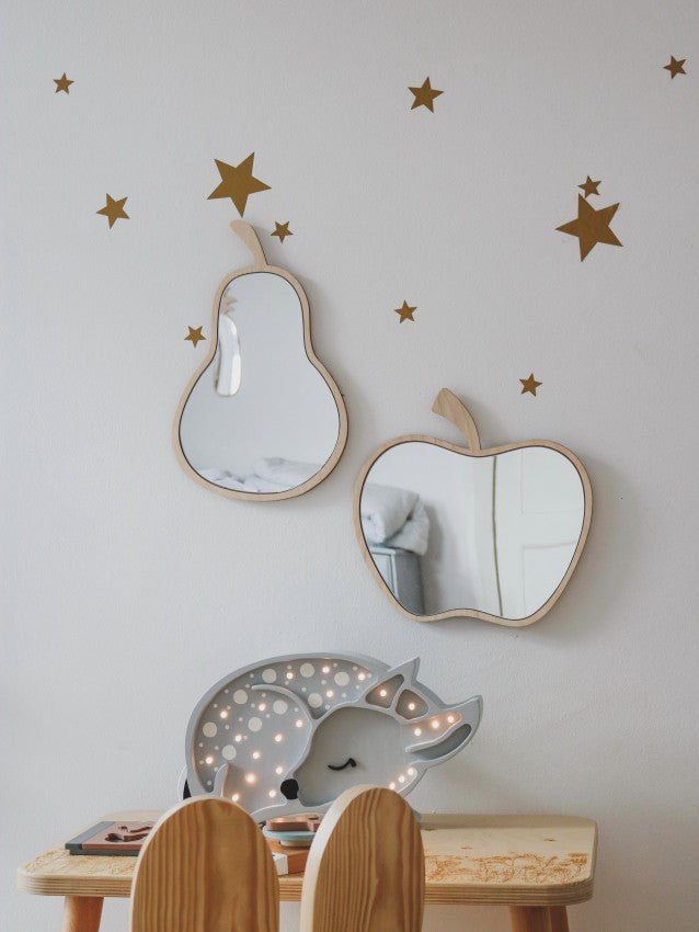 Kids Room Pear Mirror – Child - Friendly Acrylic & Wood - Organic LifestyleKids Room Pear Mirror – Child - Friendly Acrylic & WoodKids Room Pear Mirror – Child - Friendly Acrylic & WoodCut It NowOrganic Lifestyle5906228069506