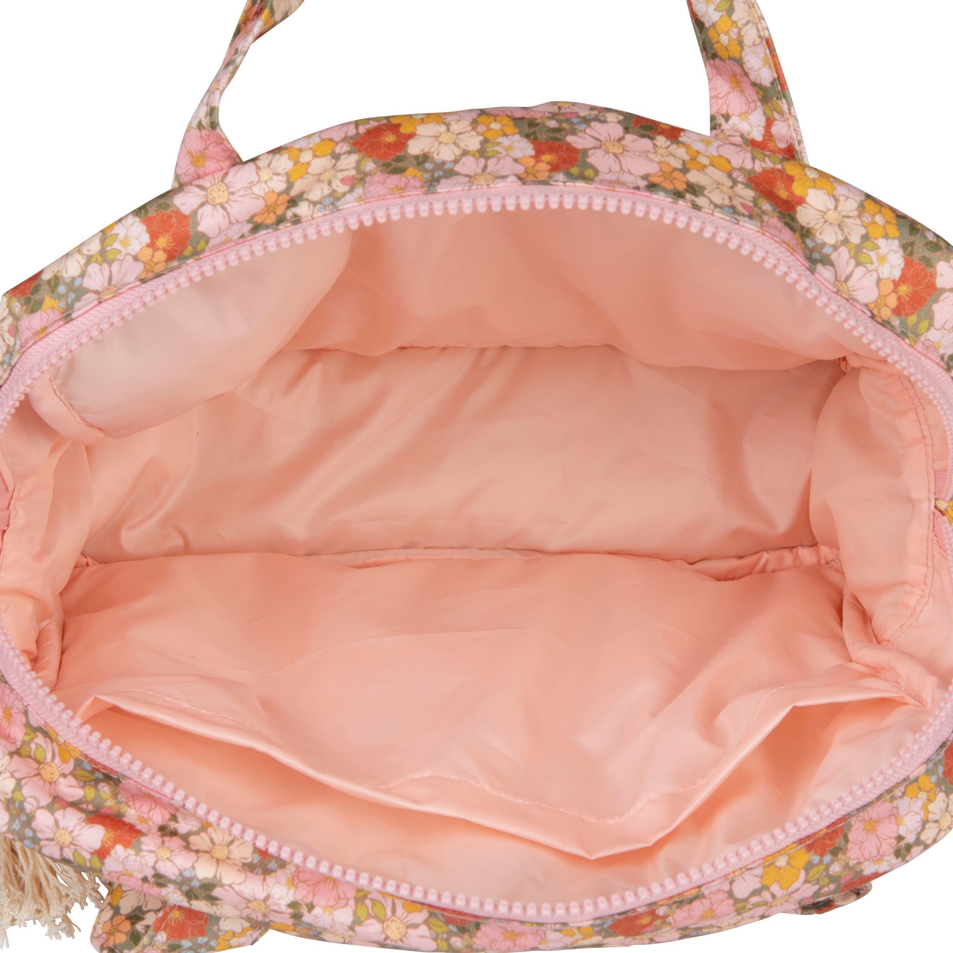 Large Make-Up Bag - Green Garden