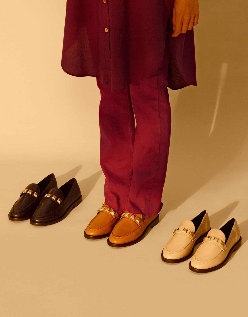 Mangará Women's Loafers Caete Leather - Organic LifestyleMangará Women's Loafers Caete Leather40Mangará Women's Loafers Caete LeatherMangará AtelierOrganic Lifestyle215TR3MBI40Beige