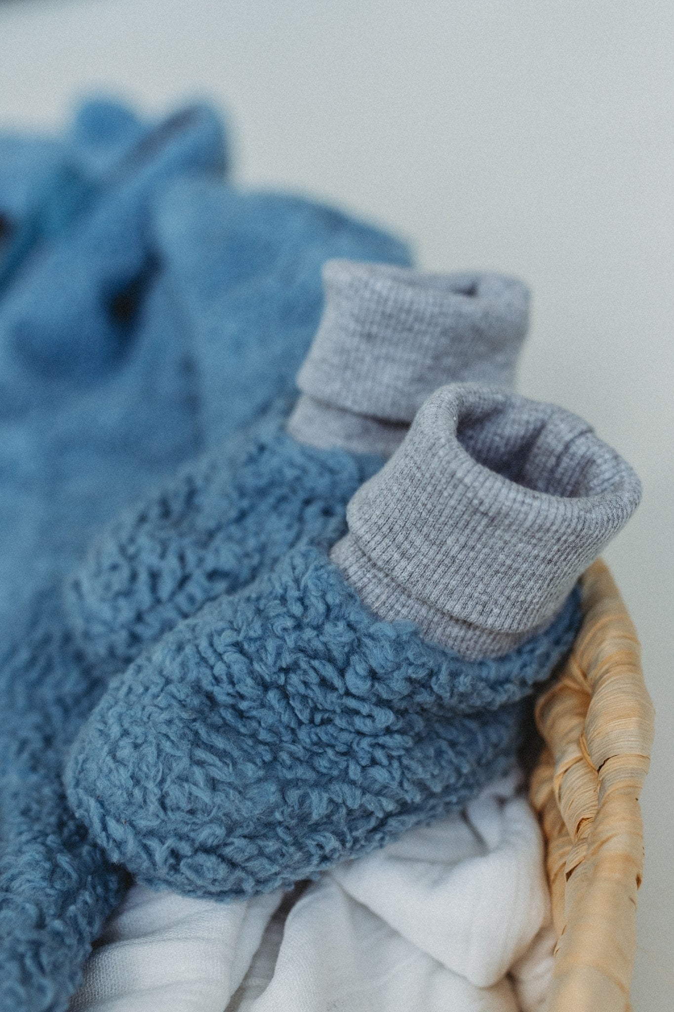 Merino Wool Lined Baby Booties THOBY