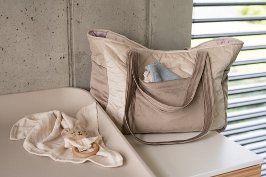 Mom / Weekender Bag - Beige