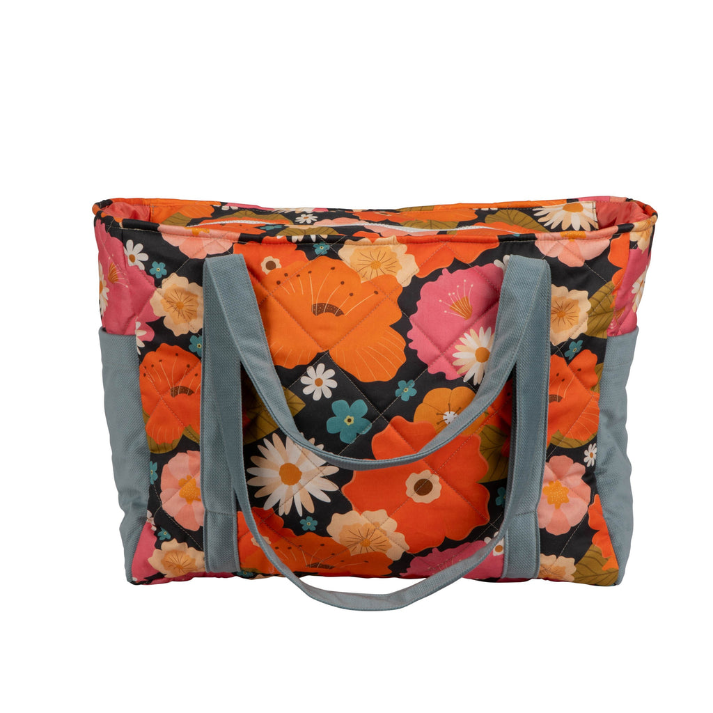 Mom / Weekender Bag - Picnic With Flowers