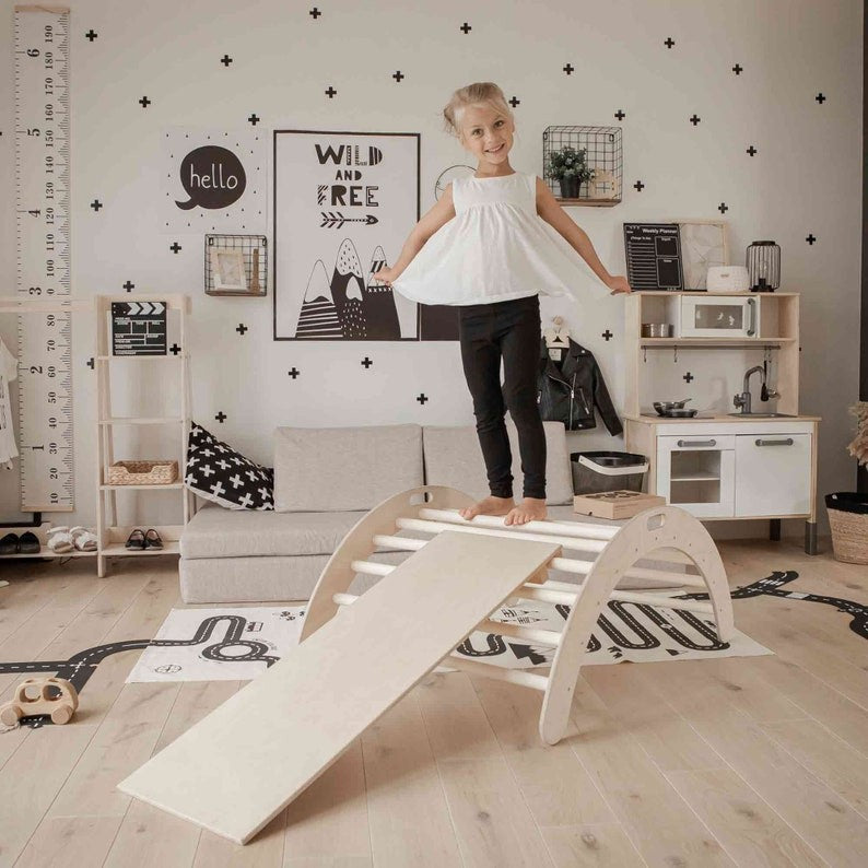 Montessori Climbing Arch With Ramp